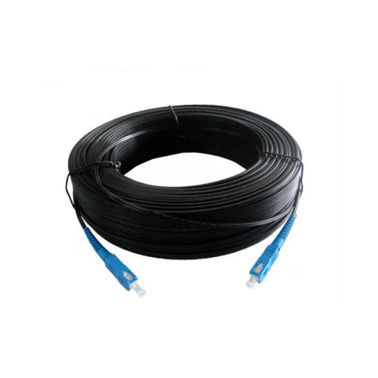 Pre-connectorized outdoor drop cable dengan konektor biru